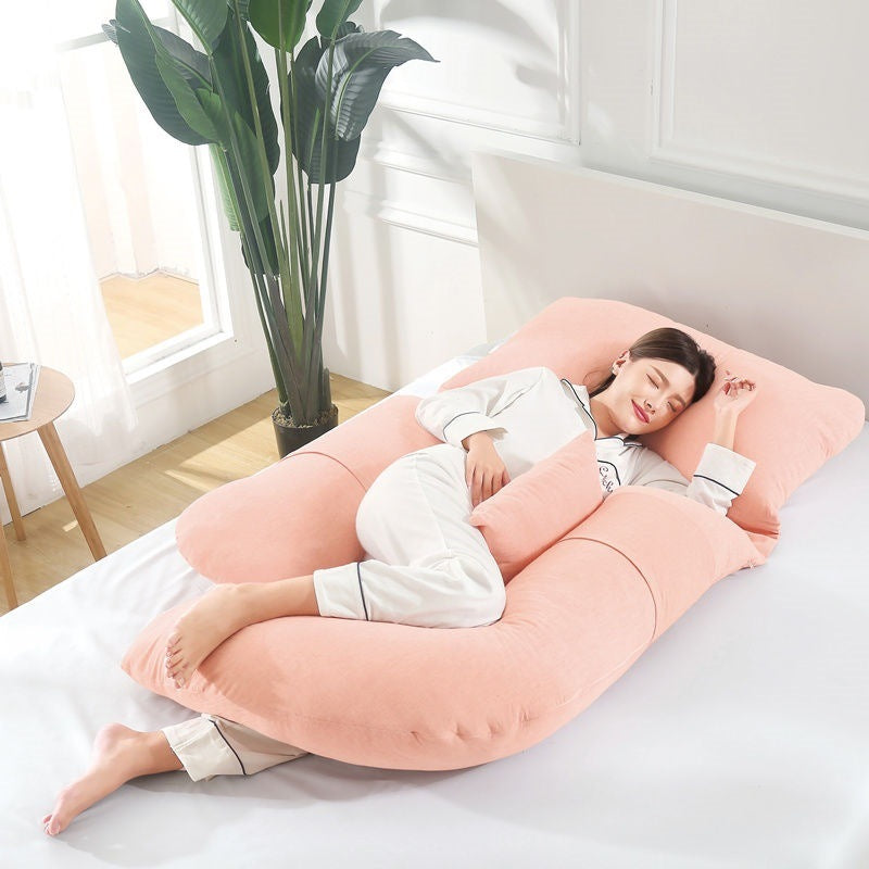 The Perfect Companion for Expecting Mothers: Maternity Pillow Waist Protection Side Sleeper U Type